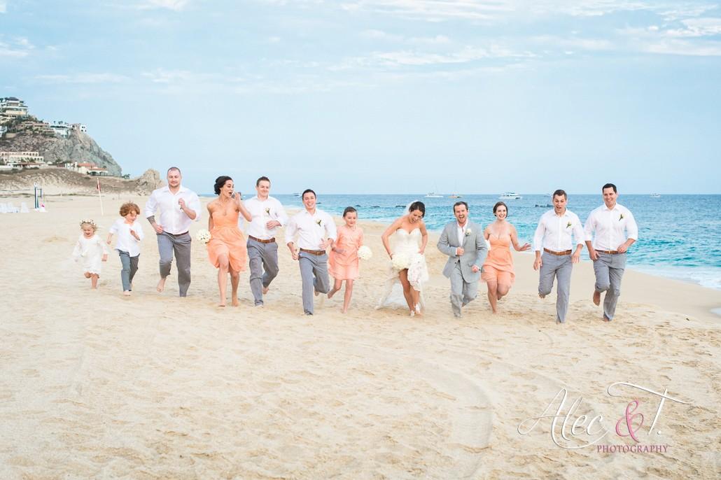 Bridal Party in Cabo