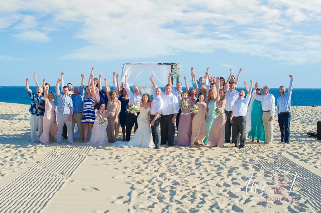 Wedding Group in Cabo