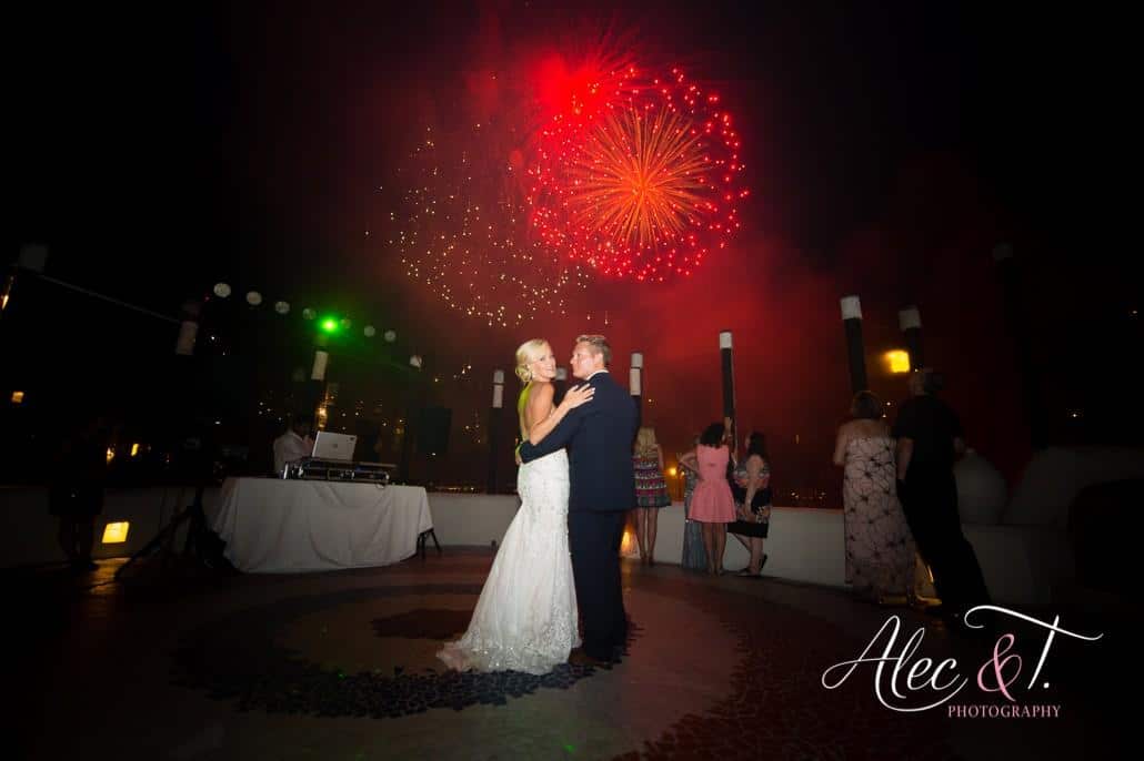 Fireworks Wedding in Cabo