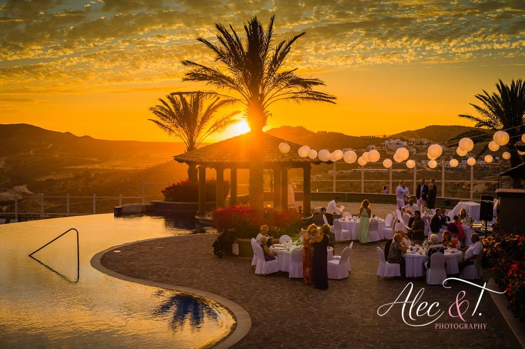 Wedding At Pueblo Bonito Sunset Beach Sky Pool Alec And T