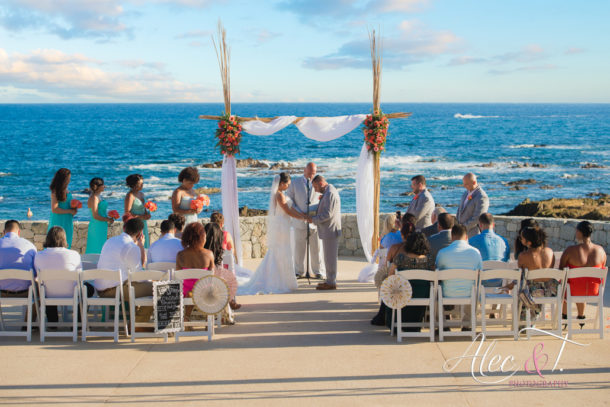 Beautiful Cabo Beach WeddingFiesta Americana Resort