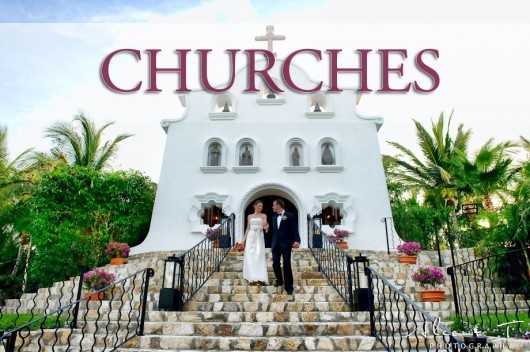 Churches for Cabo Weddings - Call your wedding planner for options