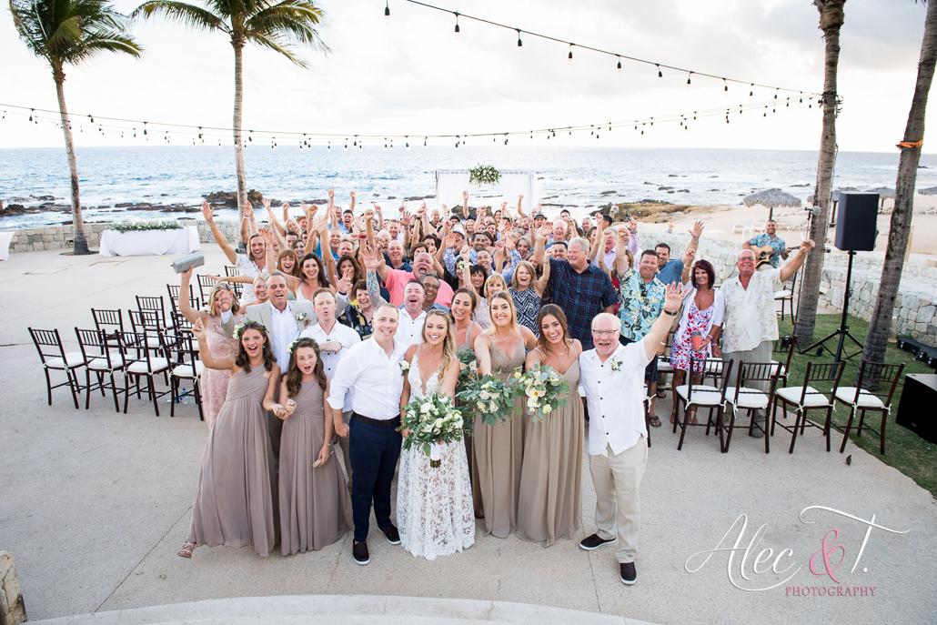 Los Cabos Wedding Group Photo