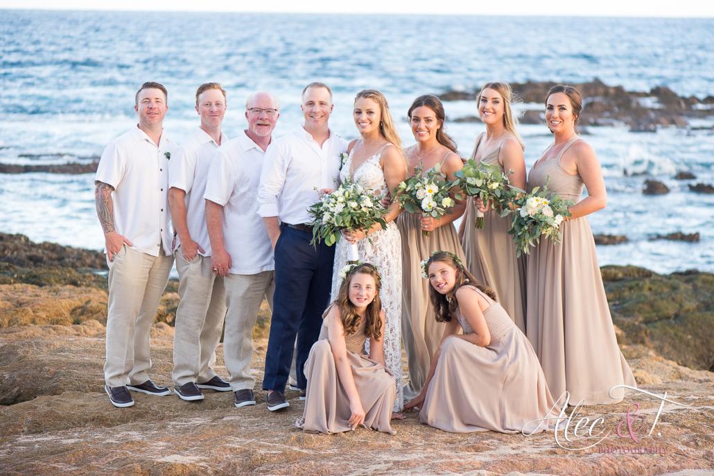 Bridal Party Flowers in Cabo