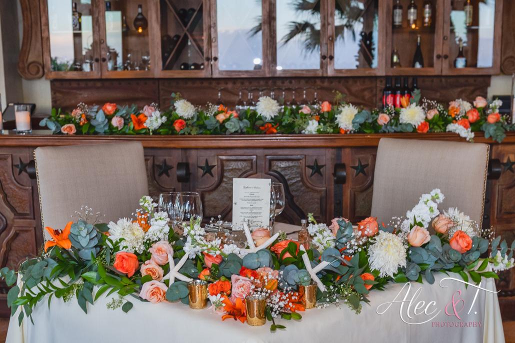 Cabo Wedding Sweetheart Table