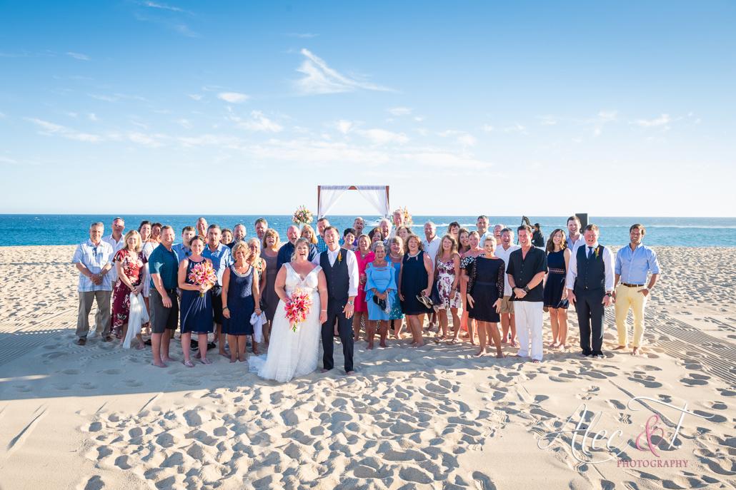 Wedding Group Photo Cabo