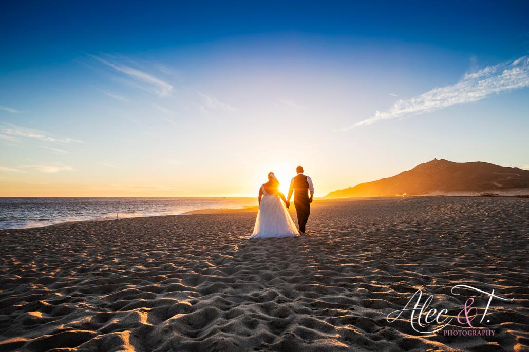 Sunset Cabo Wedding Photos