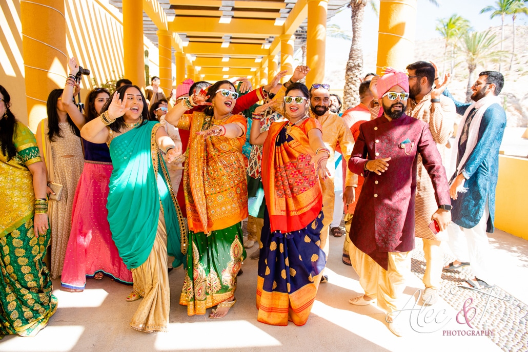 Indian Dances Cabo Wedding