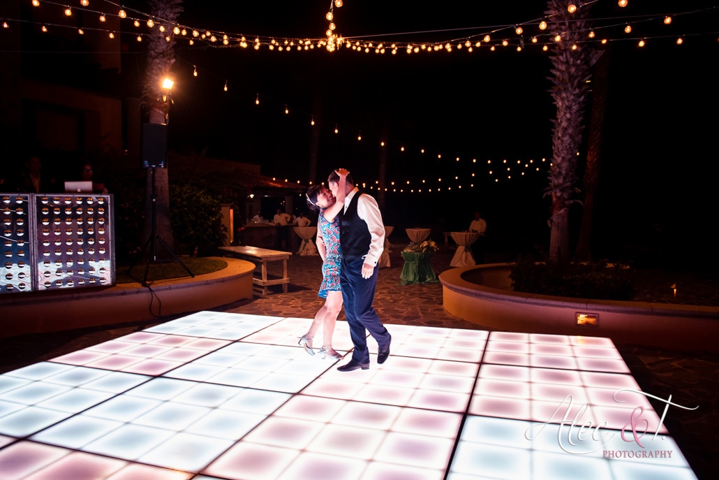 Led Dance Floor Cabo Wedding