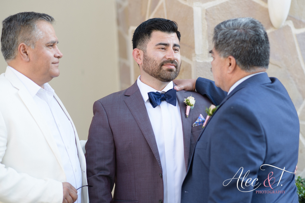 Cabo Wedding Groom and Father